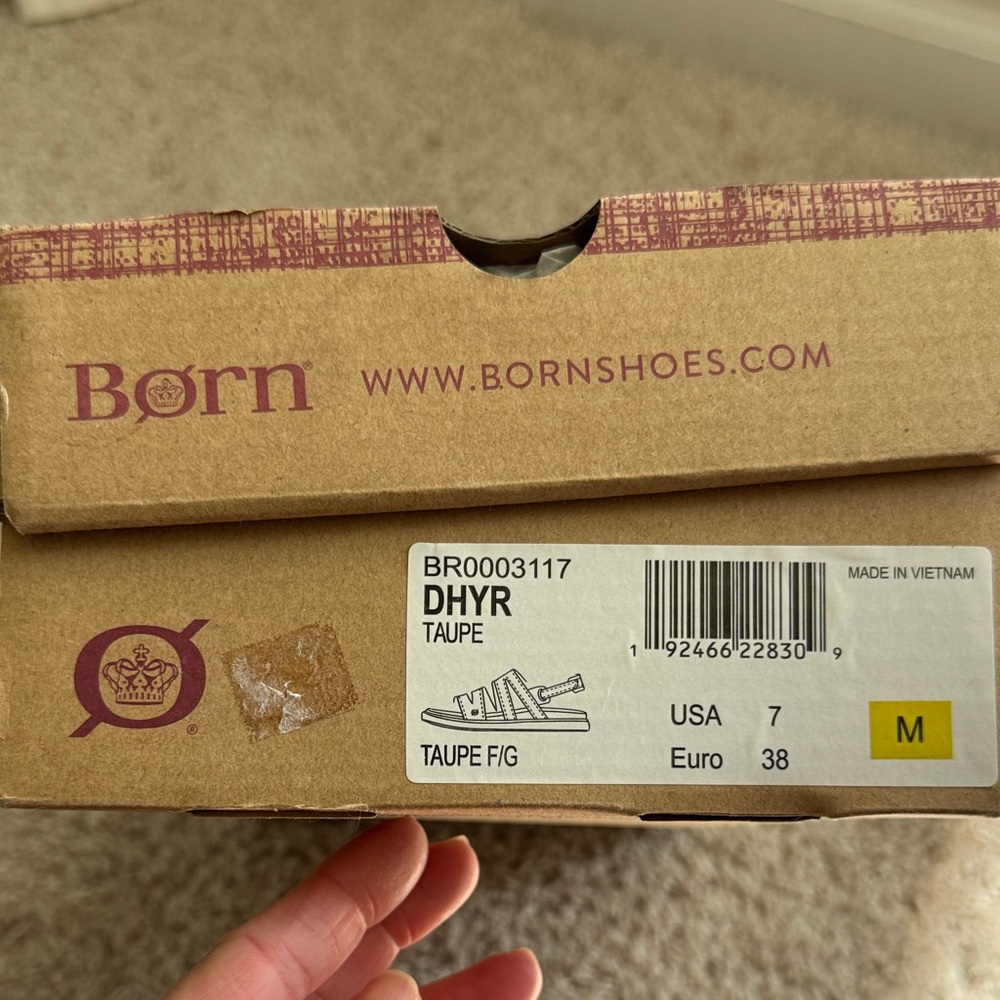 Born Taupe Sandals